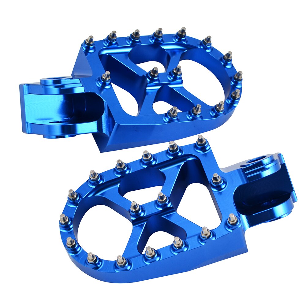 Pedane pedane pedane pedali per HUSQVARNA 701 ENDURO/ 701 super MOTO 2016-2021 TE TC FE FC TX FX 125 250 350 450 2003-2013: Blu