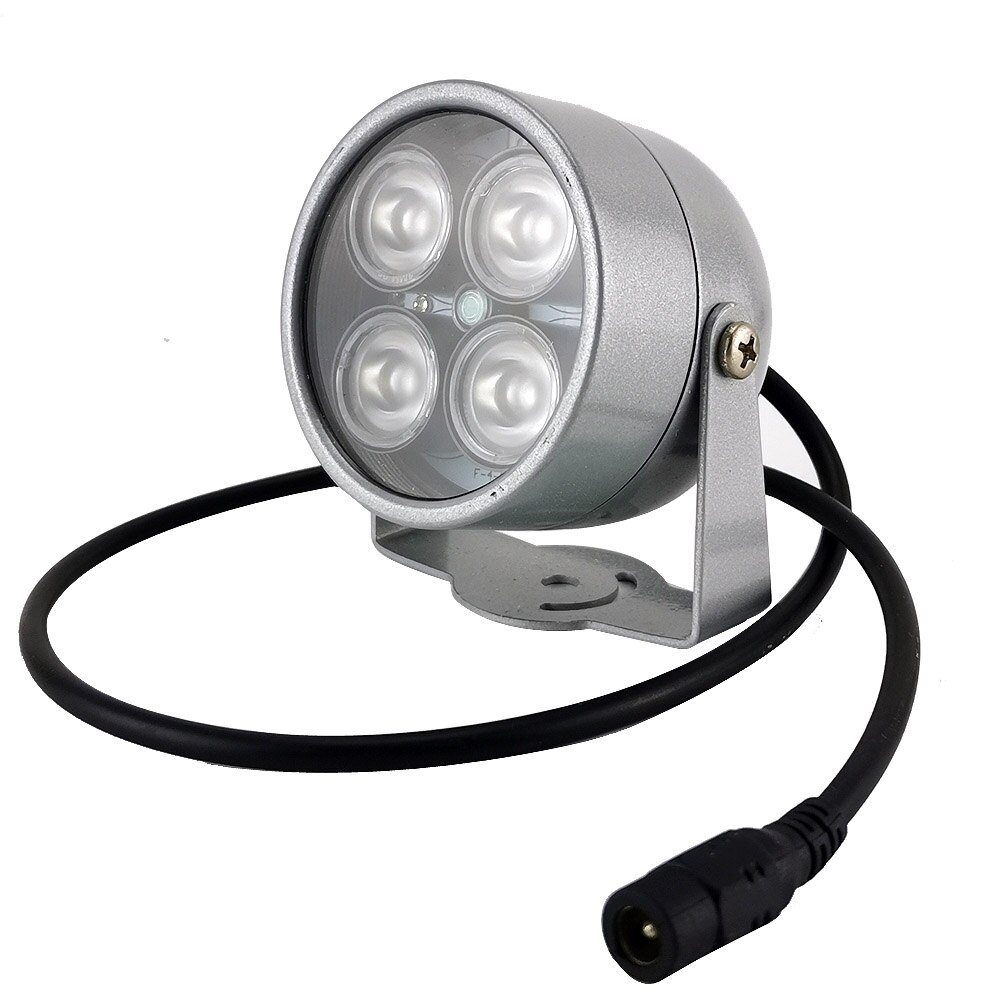 CCTV LEDS 4 Array IR Led Illuminator Light Infrared Waterproof Night Vision CCTV Fill Light 60 90 Degree Optional For CCTV Camer