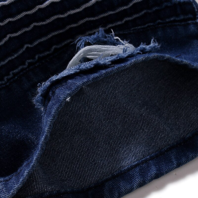 Hommes shorts été denim shorts décontracté és hommes jean bermuda planche à roulettes harem hommes survêtement genou longueur