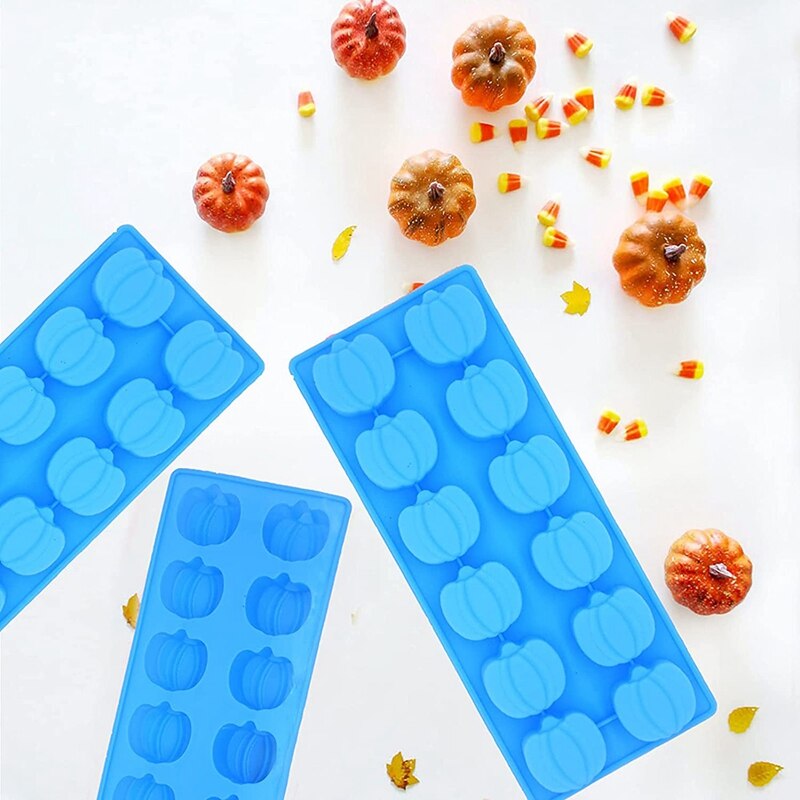Moule Silicone Citrouille Halloween – Grand Moule 3D Pour Bougies, Savons, Déco Automne Et Thanksgiving
