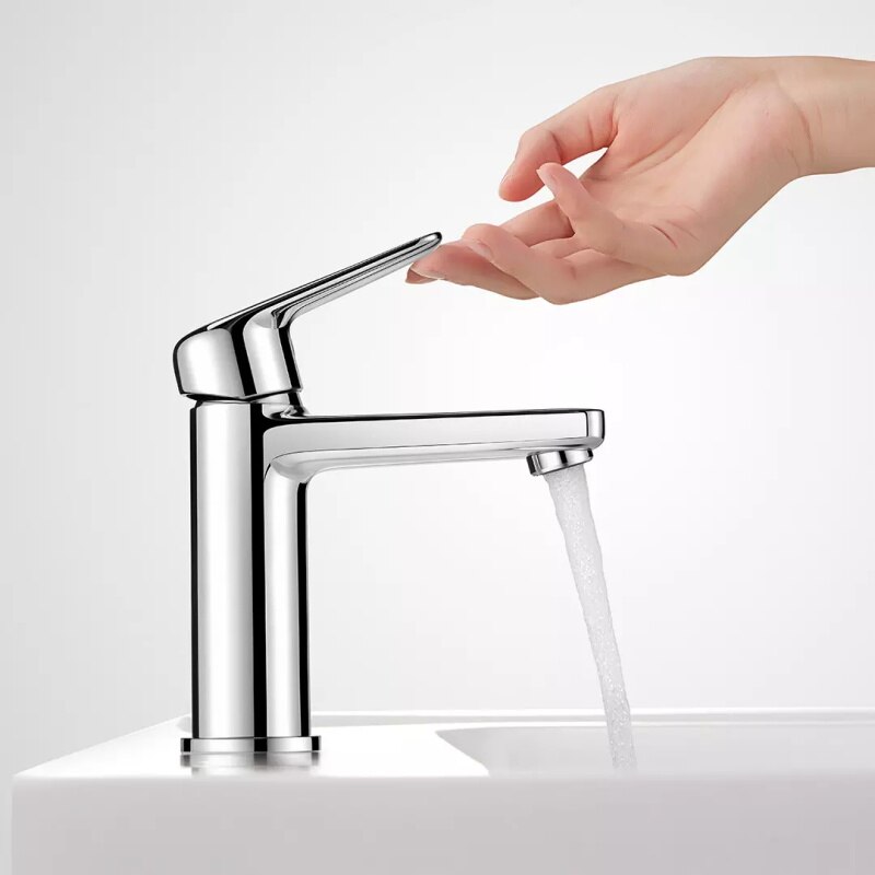 Diiib Bathroom Basin Faucets Neoperl Bubbler Nozzle Single Handle Cold Water Bathroom Sink Faucet Washbasin Mixer Tap