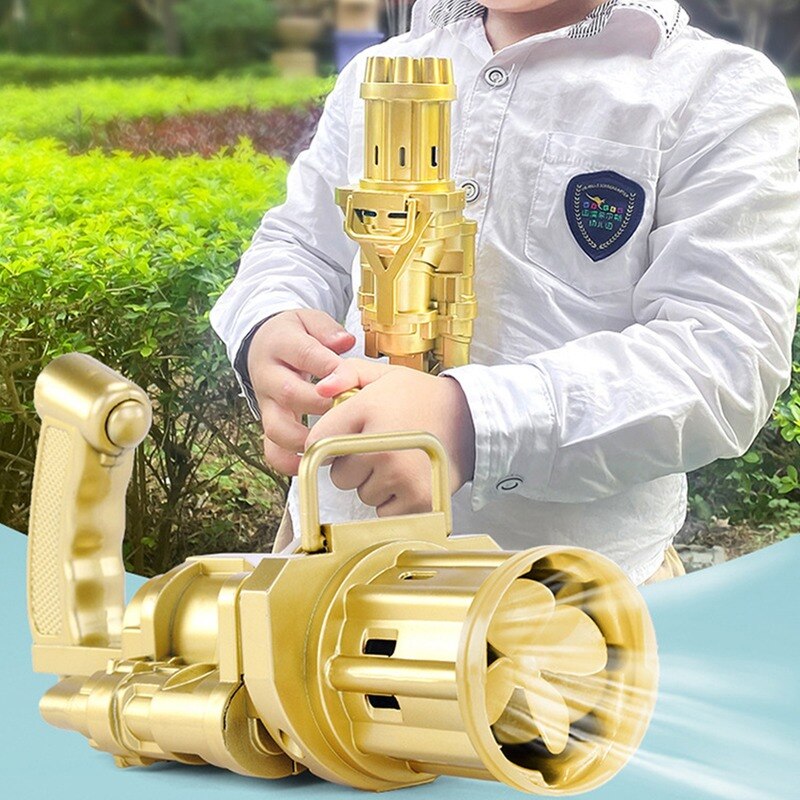 Elektrische Bubble Machine Speelgoed Douyin Met Dezelfde Stijl Van Netto Celebrity Meisje Hart Kinderen Cartoon Automatische Bubble Machine