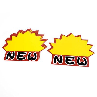 10 stk 14.5 x 17.5cm supermarked butik promation prisskilte pop papir kort skilt