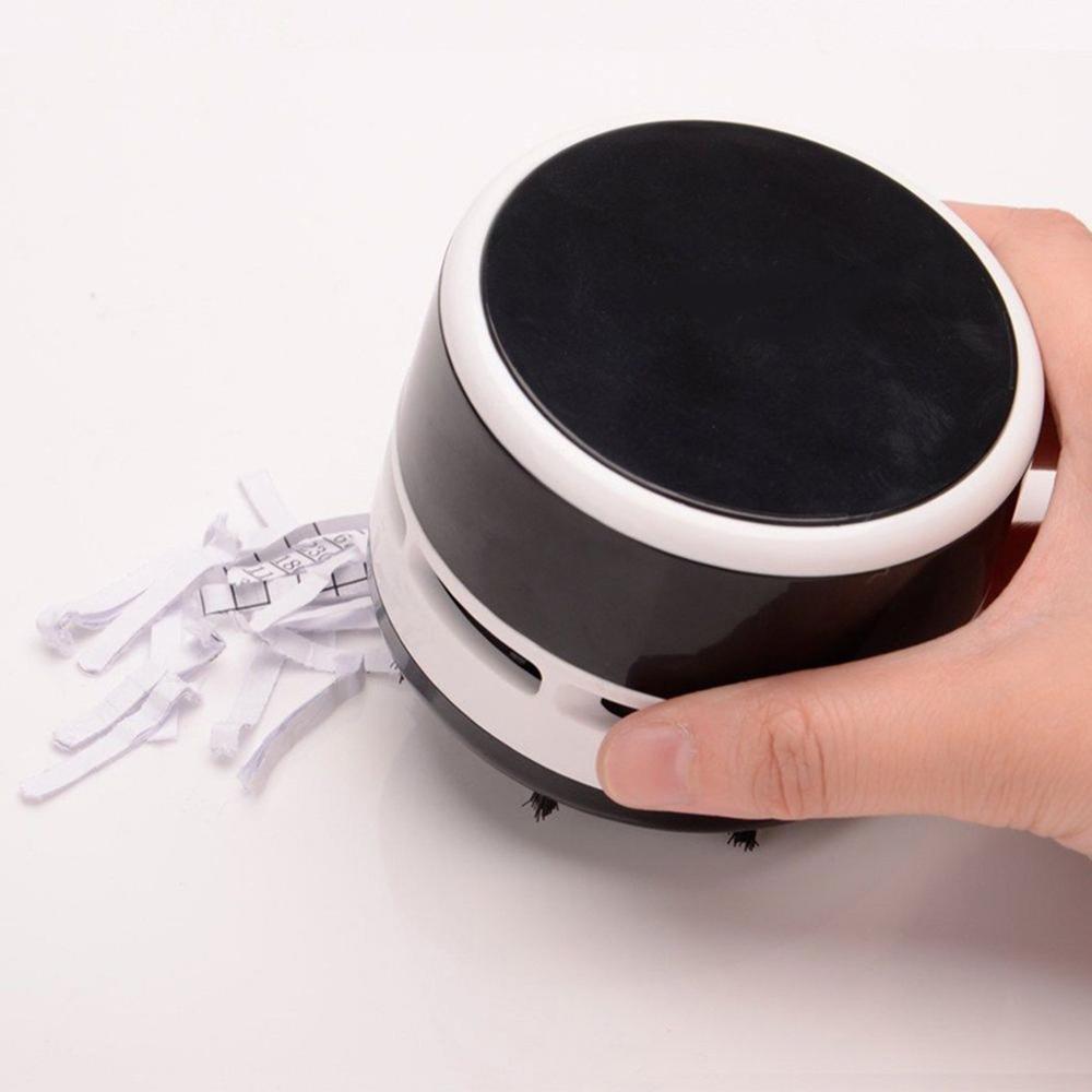 Mini aspirateur multifonctionnel Portable bureau à piles Auto nettoyeur meubles balayeuse de poussière pour le bureau à domicile