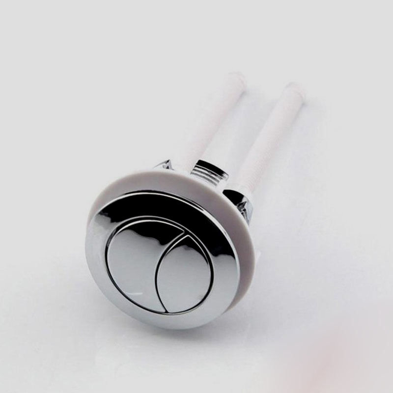 38/48/58mm Dual Push Button Universal Flush Toilet Seat Water Tank Valve WC Double 2 Rods Bathroom Toilet Water Switch