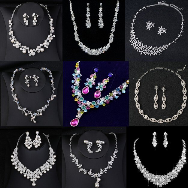 Gothic punk style simple Blue geometric neck necklace collar choker Women Accessories False Collar Statement Necklaces