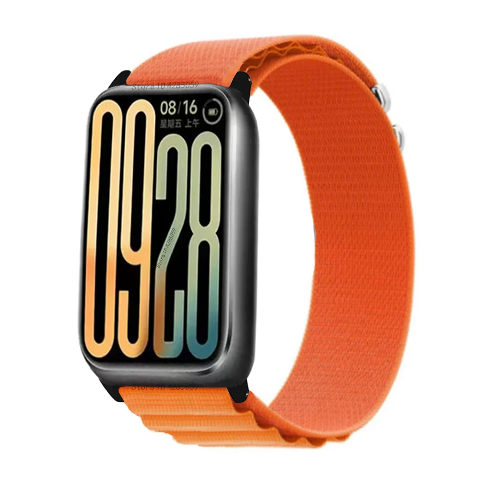 Correa de nailon para reloj inteligente Xiaomi Mi Band 9 Pro/8 Pro, pulsera deportiva para Redmi Watch 5 4, accesorios