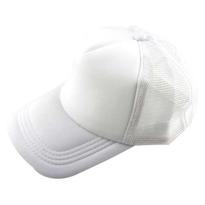 AISPORT Malha Cap Sombrinha Esponja Ajustável Chapéus de Esportes Ao Ar Livre Dos Homens Das Mulheres Sportswear Acessórios: WHITE