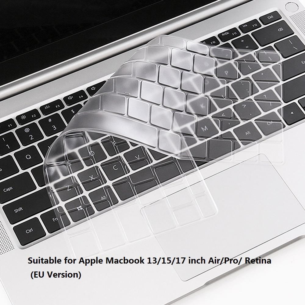 Silikon Tastatur Abdeckung Für Macbook 13/15/16/17 "Luft/Profi/ Retina Haut Wasserdicht schutz Film UNS/EU Ausführung: CE2567