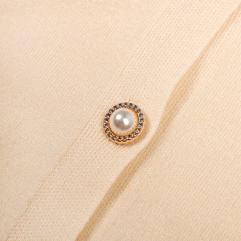 Cárdigan corto de punto para mujer suéter coreano de manga larga de un solo pecho suéteres femenino otoño primavera Cardigans mujeres