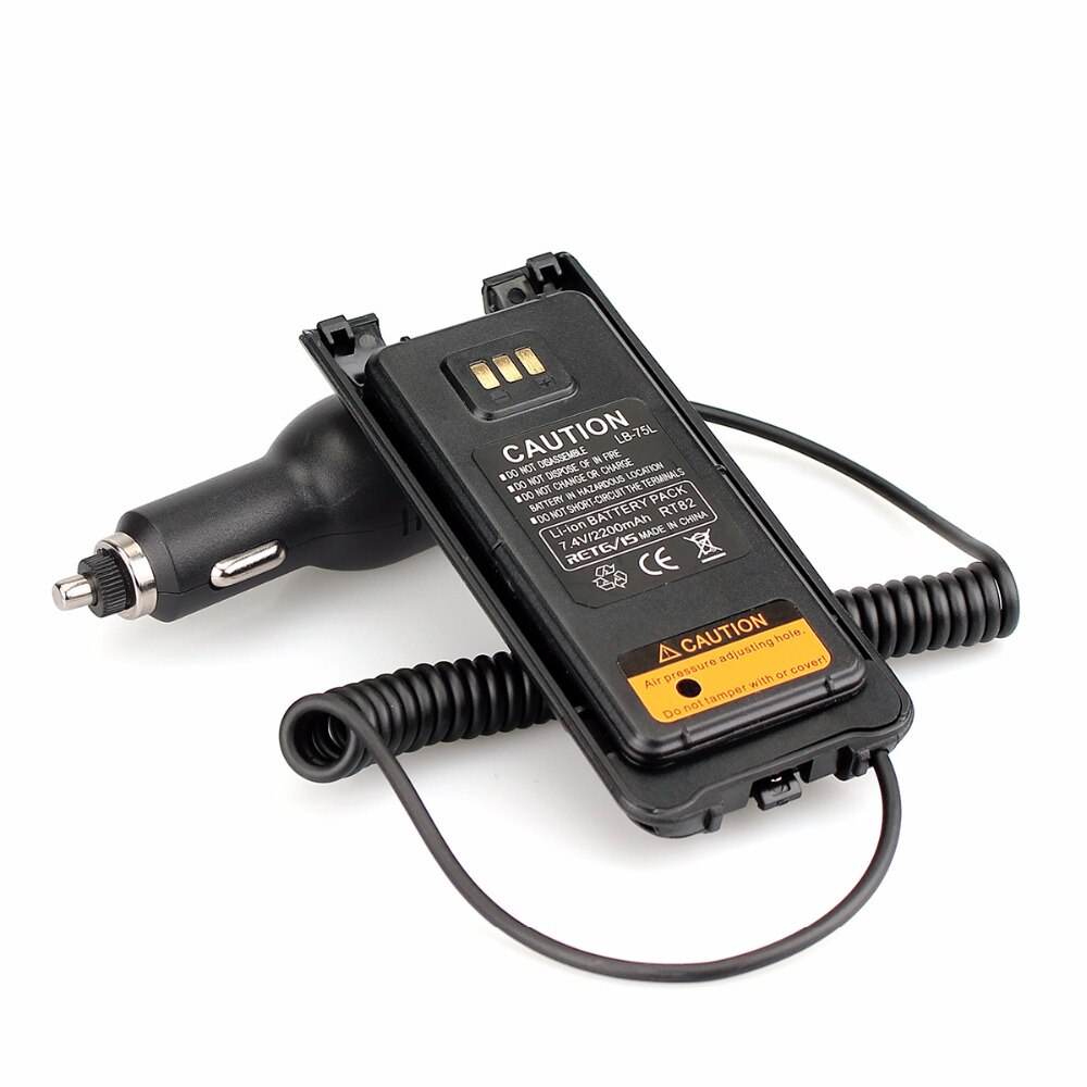 Auto Ladegerät Batterie Eliminator 12 V-24 V für Retevis RT82 DMR Radio Dual Band Digitale Walkie Talkie J9127J