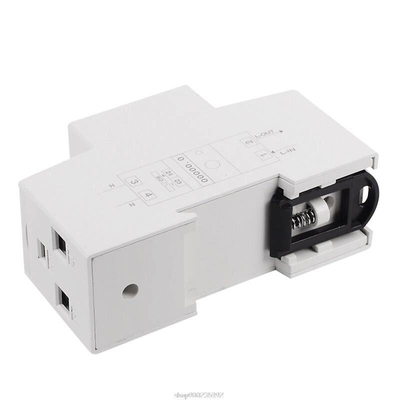 DDS015M 230V 5(80A) watt Meter Vermogen Analyzer Met Reset Multifunctionele Voltage Amp Meter Elektrische Verbruik Monitor O21 20