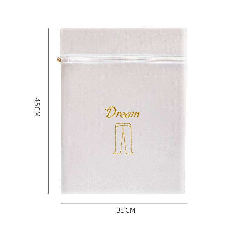 Lingerie Beha Wassen Zakken Ondergoed Anti-Vervorming Filter Mesh Waszak Luxe Waszak Wasmand Wasmachine Zakken: White 35-45cm