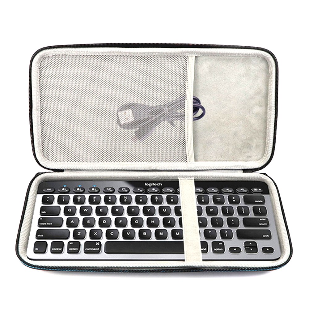 2022 Draagbare Reizen Shockproof Storage Case Bag Cover Voor Logitech K810 K811 K380 Draadloze Bluetooth Toetsenbord Case Accessoires