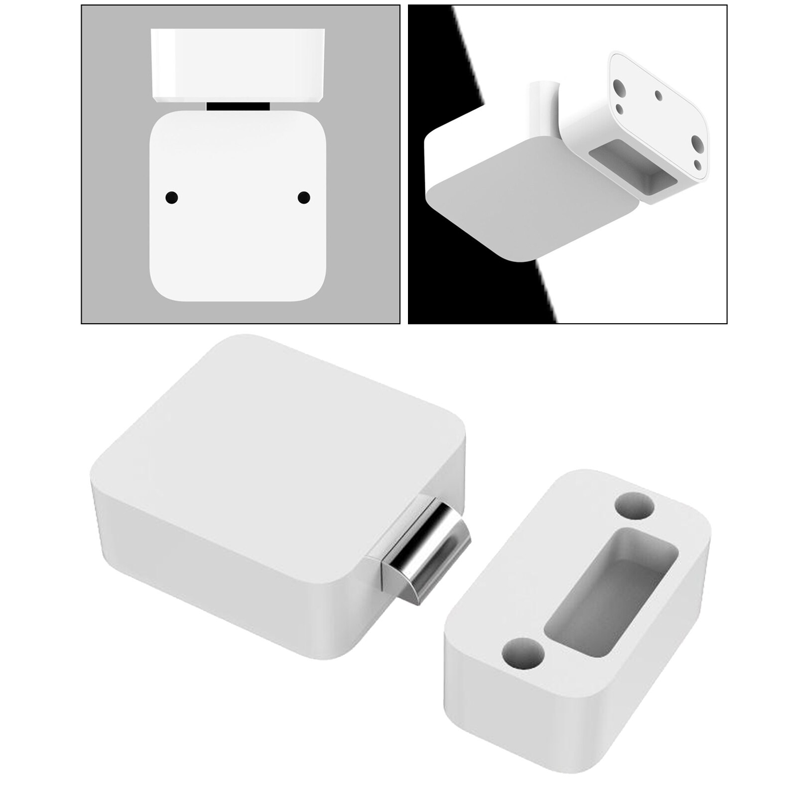 USB Rechargeable Lock Cabinet Door Locks, Smart Bluetooth APP Hidden File