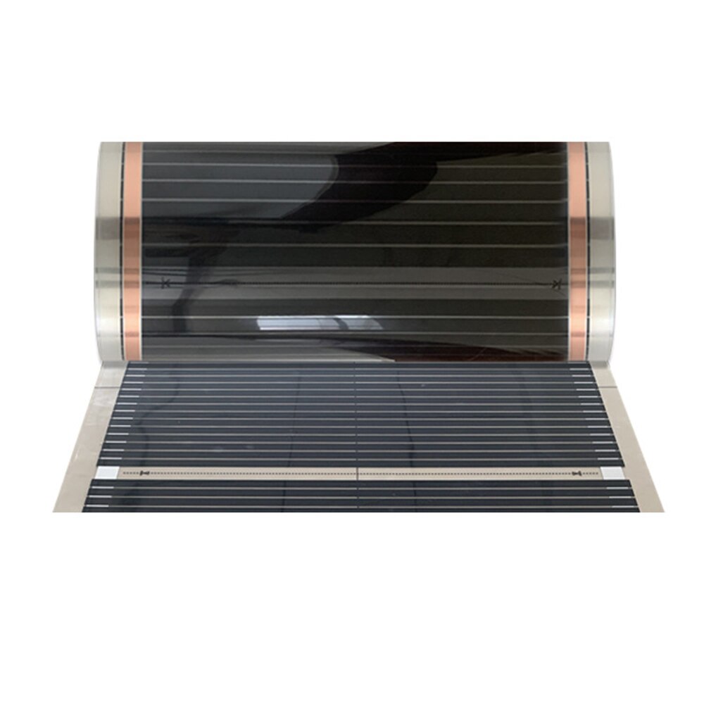 220V 220w/m2 Infrared Radiation Underfloor Heating Film For Carpet Wood Floor Warming