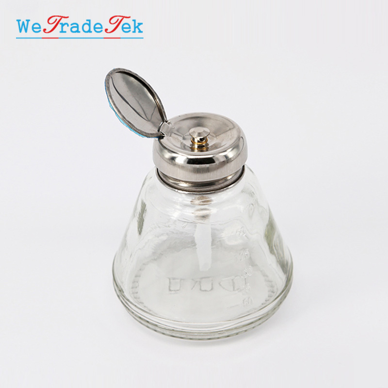 Anti-Static Glass Liquid Alcohol Bottle 150ML Phone Repair Clean Tool Automatic Water Bottle ESD Dispenser Bottle