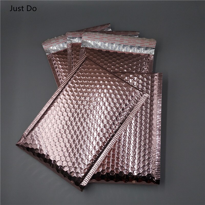 20Pcs Rose Gold Bubble Mailer Gewatteerde Envelop Grandado