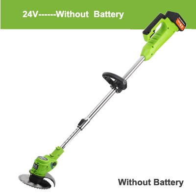 Electric Trimmer Lithium Battery Garden Power Tools Portable Cordless Grass Trimmer Lawn Cutter Mower Grass Cutting Machine: 3