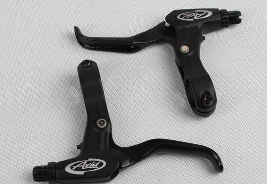Palancas de freno para bicicleta de montaña, accesorio para bici con Cable de freno FR5 FR7: a pair black FR5
