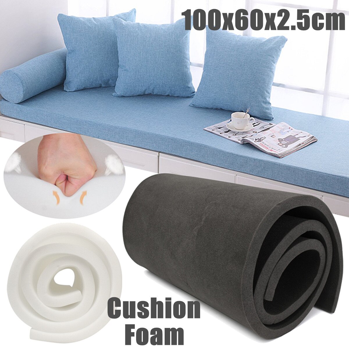 Cushion Foam Sofa Filler Upholstery Foam Sponge Filling For Sofa Cushion  Upholstery Filling, image size:1200x1200