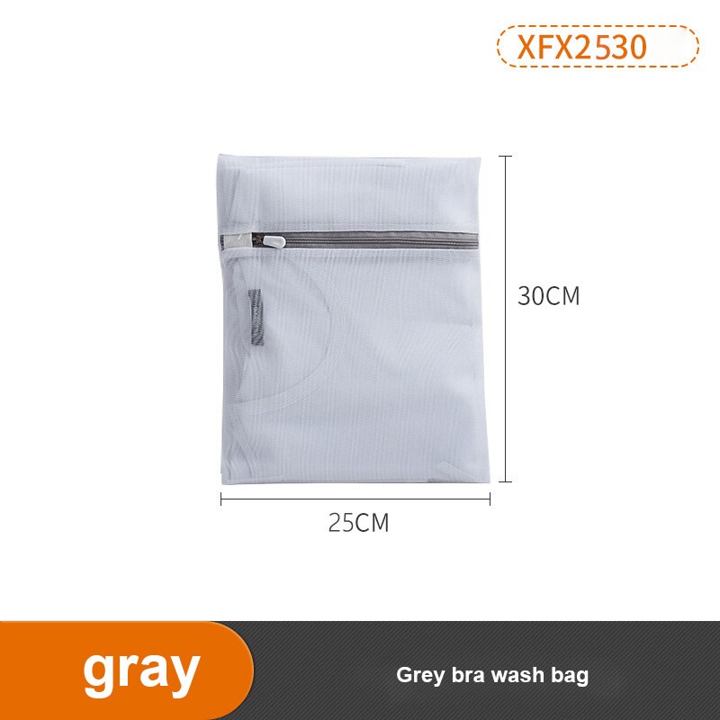 Sacchetto per biancheria di lavaggio multi-formato sacchetti per lavaggio a rete con cerniera borsa per lavatrice per uso domestico per biancheria intima per biancheria calzini per reggiseno vestiti sporchi: 01Fine net