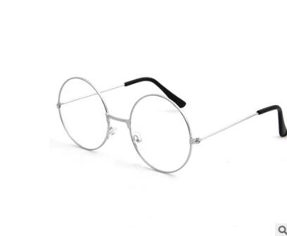 "cirkel" briller: Sølv