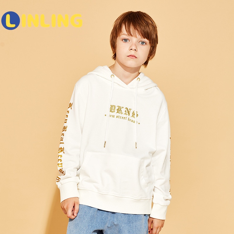 Linling Mode Streetwear Jongens Herfst Lente Sweatshirts Kinderen Kleding Mode Kinderen Lange Mouw Truien Tops P247
