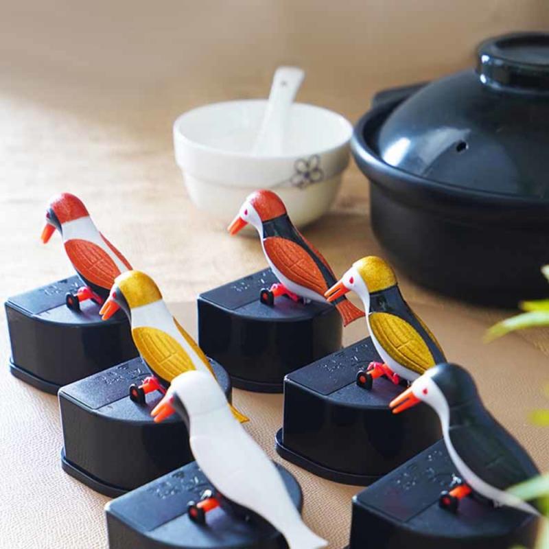 Small Bird Toothpick Box Kitchen Automatic Pop-up Push-type Household Toothpick Holder Home Restaurant Toothpick Box