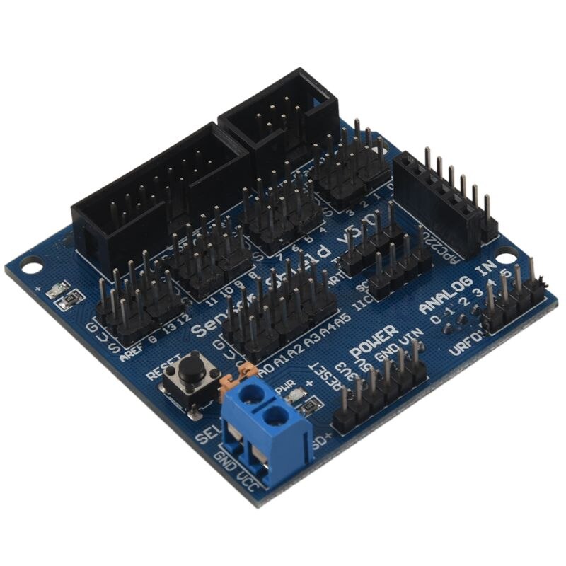 Para Arduino / Genuino UNO R3 Shield de Sensor V5.0 Placa de extensión E3B3