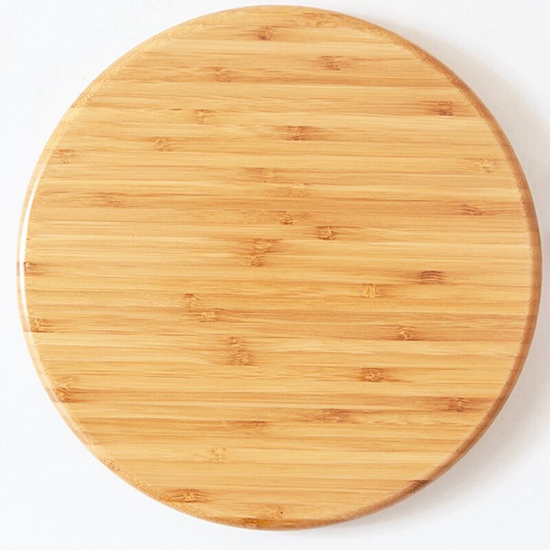 Wooden Round Fruit Tray Multi-Grid Platter European Style Home Decoration Snacks / Salad / Dried Fruit Platter