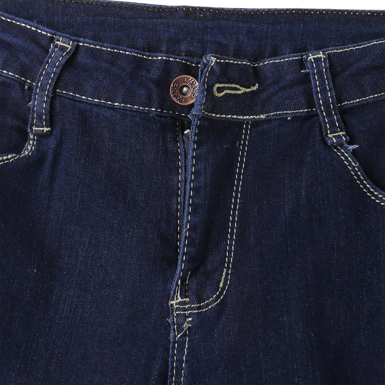 Frauen See Zerstört Zerrissene betrübt Dünne Jeanshosen Freund-Jeans Hosen Stilvolle Damen See Röhrenjeans