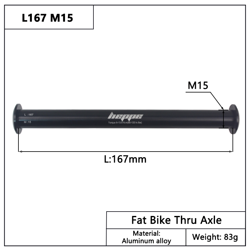 HEPPE Fahrrad Steckachse 15x10 0/110 Gabel Welle Spieße Fett Fahrrad steckachse 15x14 2/148 M12xP 1,5 MTB Fahrrad schnell Freisetzung: L135 15x100
