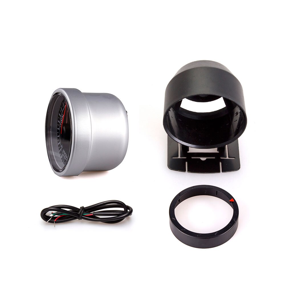 2.5inch 60MM Car Auto Tachometer 0-9000 RPM meter 12V red light tacometro moto boat motorcycle tachometer modification tach