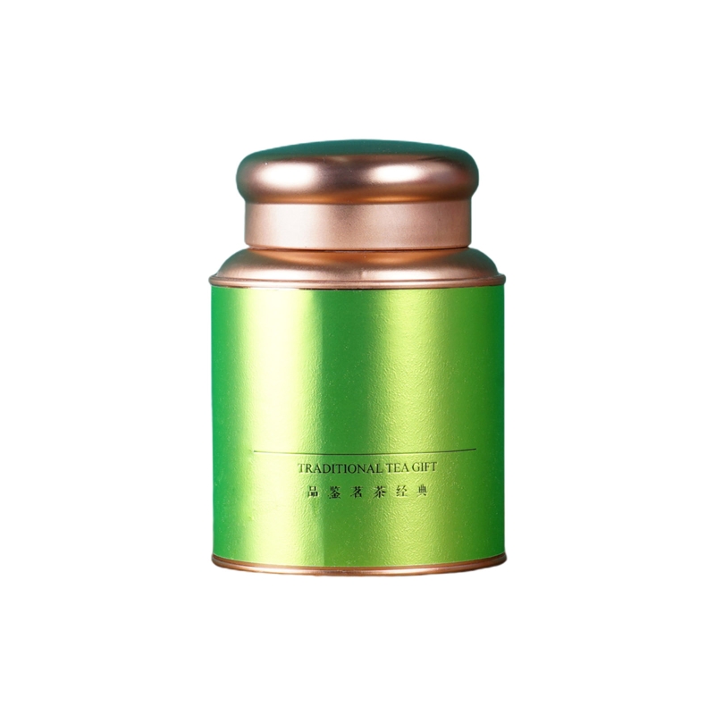 Boîte à thé mignon en fer blanc, petit récipient de stockage artisanal pour thé en vrac hermétique bonbons chocolat sucre épices GXMA