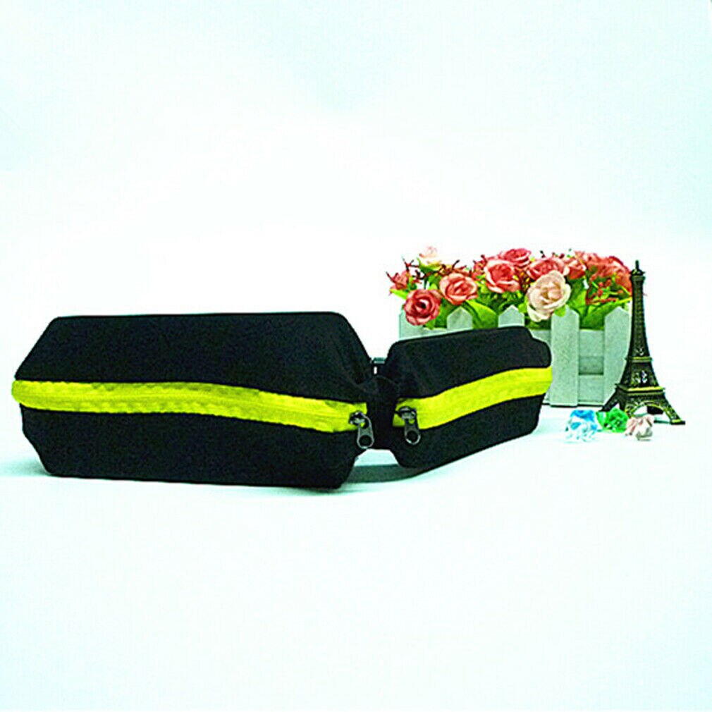 Unisex Men Women Runner Waist Belt Bag Pack Pouch Bum Sport Fitness Jogging Universal Dual Pocket