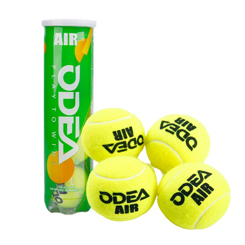 ODEA-pelota de tenis presurizadora de fieltro de lana, juego de presión , de alta elasticidad raqueta de tenis, pelota de entrenamiento aprobada por ITF