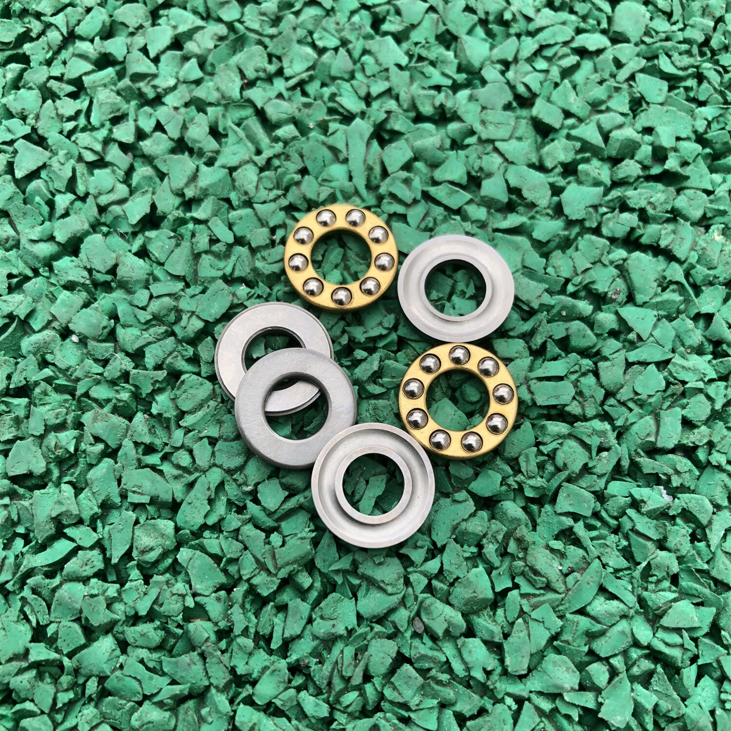 50pcs/100pcs Axial Ball Thrust Bearings F5-10M 5*10*4 miniature Plane thrust ball bearing 5x10x4 mm