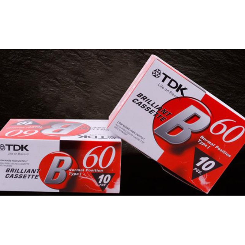 Standard kassette blank båndafspiller tom 60 minutter magnetisk lydbåndoptagelse til tale musikoptagelse kassettebånd