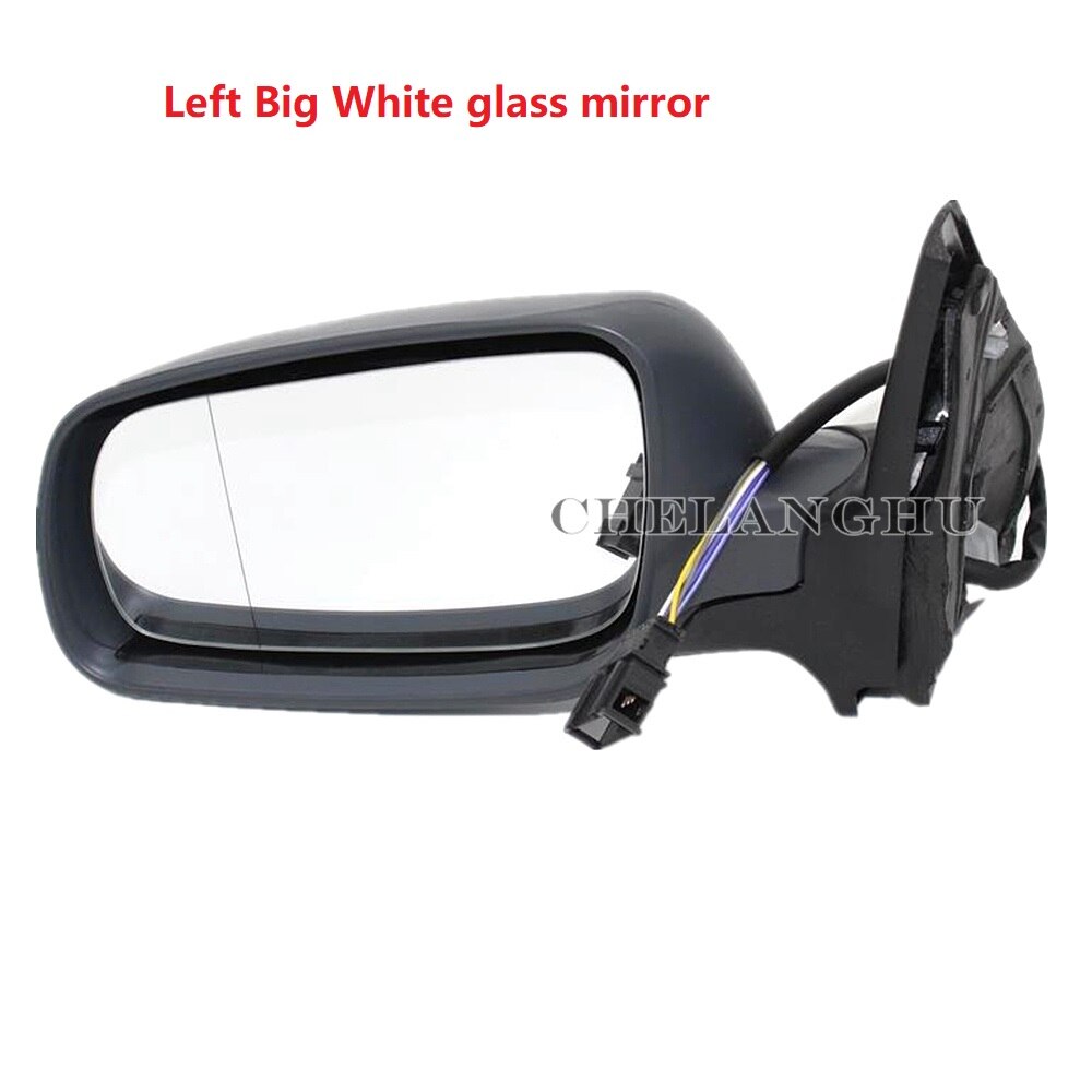 For VW Golf 4 MK4 Passat B5 1998 1999 2000 2001 2002 2003 2004 2005 2006 Car-styling Heated Electric Wing Side Rear Mirror: Left White Glass
