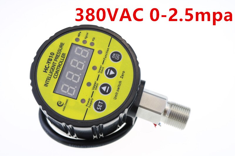 Druk schakelaar/air compressor switch/pomp elektronische drukschakelaar/elektronische drukschakelaar AC 380 v 0-2.5mpa
