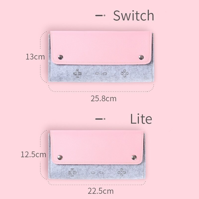 Protective Shell For Switch lite Portable Cute Pouch Travel Carrying Case NS Console Bag Switch Joy-Con &amp; Accessories