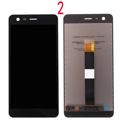 LCD For Nokia 2 2.1 3 3.1 3.2 4.2 LCD Display Touch Screen Digitizer Assembly Replacement For Nokia 3.1Plus: 2
