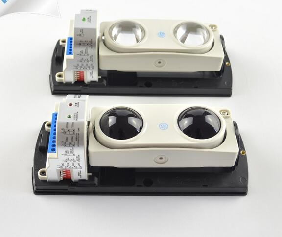 Perimeter Security Dual Beam 30m Range Sensor Outdoor IR Detector multi frequency LED alignment