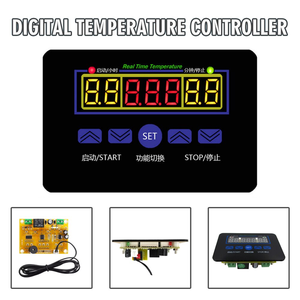 12V DC Programmable Temperature Controller Digital Thermostat XH-W1411 For Home Floor Heating Systems Parts