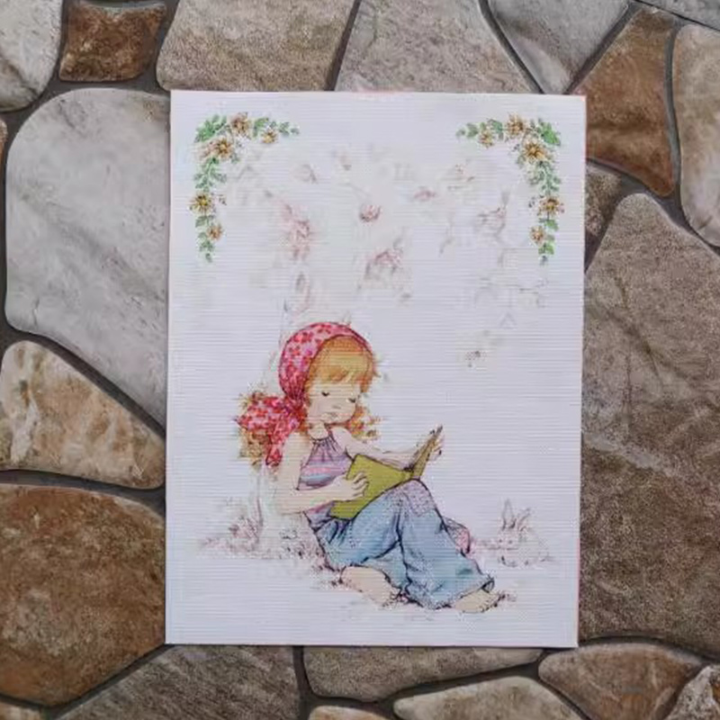Tela de algodón teñida a mano para niña pequeña, tejido de posicionamiento acolchado para bolso de costura, monedero, 15x20cm: Rojo