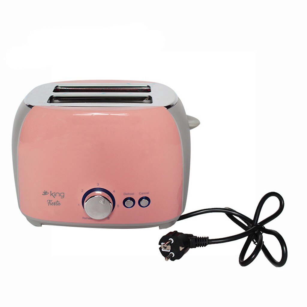 Automatic Toaster 2-Slice Breakfast Sandwich Maker Baking Cooking Tool Fast Heating Bread Toaster Household Breakfast Make