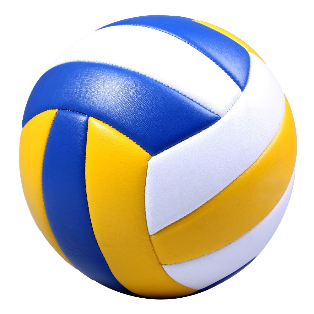 Standard Größe 5 Volleyball PU Leder Spiel Volleyball drinnen draussen Ausbildung Ball Weichen berühren Strand Volleyball Durchmesser 21,5 cm: Ursprünglich Titel