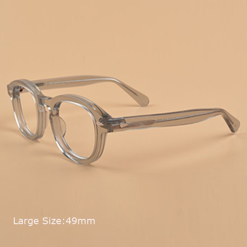 Johnny Depp Lemtosh Eyeglasses Frame Men Women With Box&amp;Case Computer Optical Retro Glasses Spectacle Frame For Male