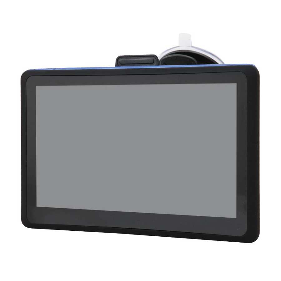 7 Inch Truck Car GPS Navigator 8GB ROM Bluetooth Locator Navigation Free Map 30 Languages